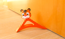 Load image into Gallery viewer, Blockystar Zoo DoorStop WindowStop Tiger
